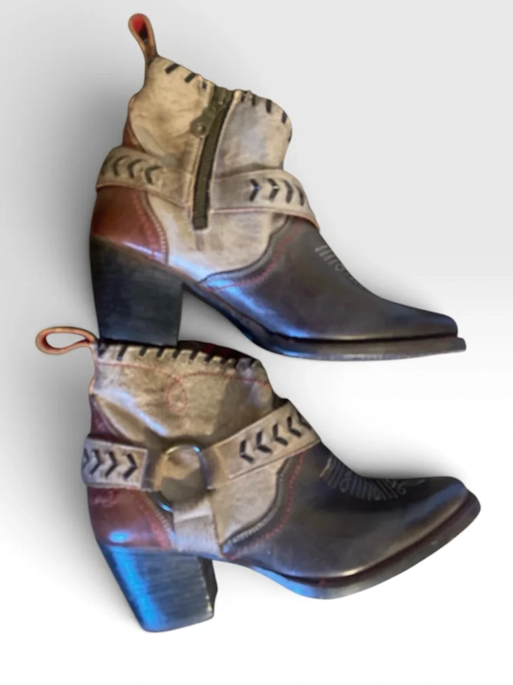 Bed Stu Tania Ankle Boots in Starry Night Rustic Size 7.5
